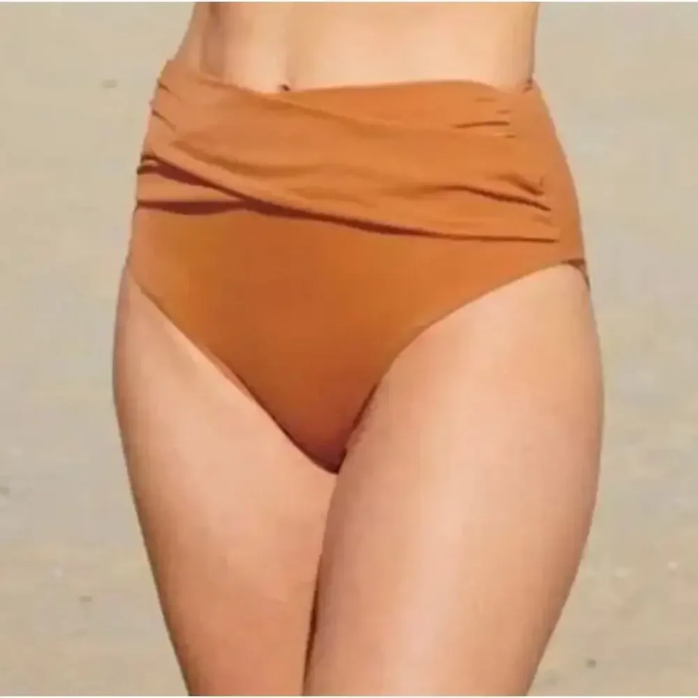 Andie Swim The Barbados Swimsuit Bikini Size XS Chestnut NEW with Tags!